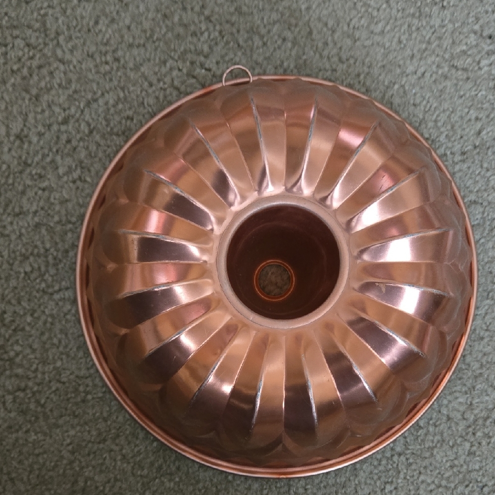 Copper Bundt Cake Wall Decor